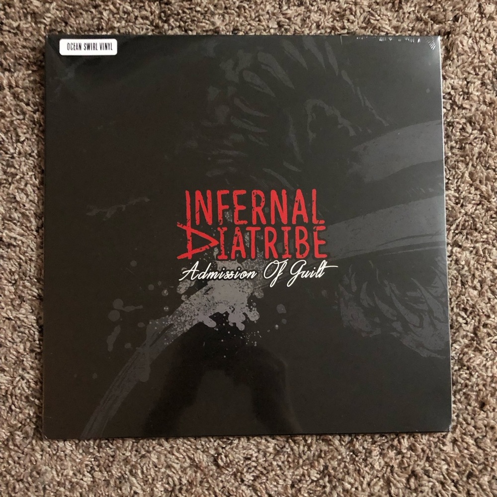 New and Sealed Infernal Diatribe Admission of Guilt Vinyl Record